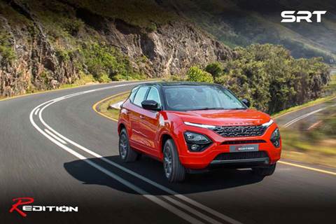 Tata Harrier inspired by Range Rover Evoque livery looks quite attractive