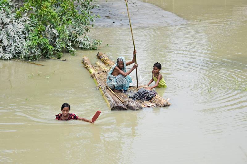 floods in assam, floods in india, floods in assam and bihar, floods in bihar, floods in india 2019