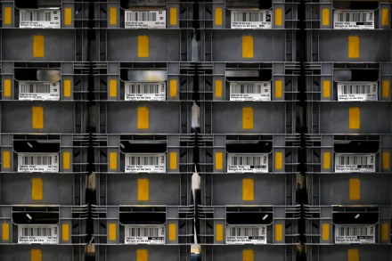 Identification barcode labels sit on the exterior of boxes containing letters at a Swiss Post International Holding AG letter sorting center in Harkingen, Switzerland, on Thursday, Aug. 21, 2018. The Swiss post office has seen the number of packages from abroad rise 10 percent this year, according to Oliver Flueeler, a spokesman for Swiss Post. Photographer: Stefan Wermuth/Bloomberg Identification barcode labels sit on the exterior of boxes containing letters at a Swiss Post International Holding AG letter sorting center in Harkingen, Switzerland, on Thursday, Aug. 21, 2018. The Swiss post office has seen the number of packages from abroad rise 10 percent this year, according to Oliver Flueeler, a spokesman for Swiss Post. Photographer: Stefan Wermuth/Bloomberg