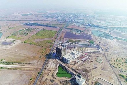 The airport project at Dholera was conceived owing to congestion at the Ahmedabad airport, which has been handling 11 mn passengers per annum, as against its capacity of 7 mn passengers.