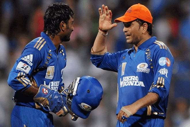 Tendulkar thanked Ambati Rayudu for his contirbution to Indian cricket.(Pic:: AFP)