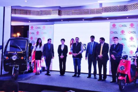 KSL Cleantech partners with Chinese EV giant Huaihai: 7 electric vehicles for India showcased