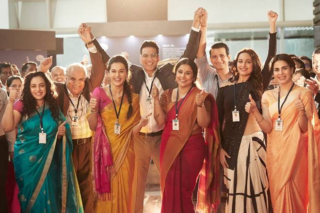 Mission Mangal, Mission Mangal cast, Mission Mangal trailer, Mission Mangal teaser, Akshay Kumar, tapsee pannu, vidya balan, Sonakshi Sinha, Kirti Kulhari, Nithya Menon, Mission Mangal movie, isro, ISRO news, ISRO scientists