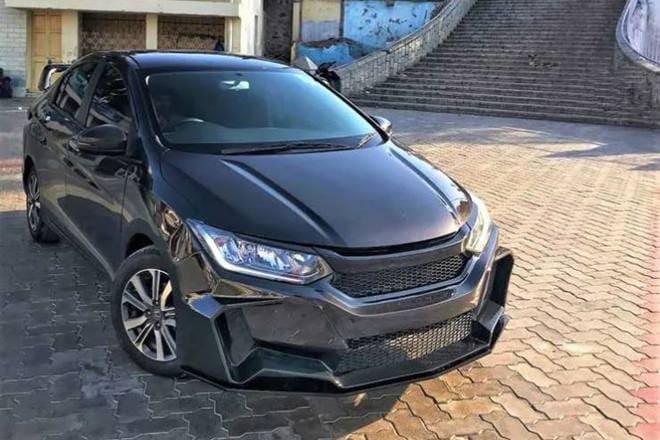 Body kits can completely transform the look of a car without having to do a lot of customisation. Chennai-based Modsters Automotive specialise in body kits for the Honda City and they say that this one is inspired by Transformers' Bumblebee. We don't see the similarity between the two as such but it doesn't look bad.