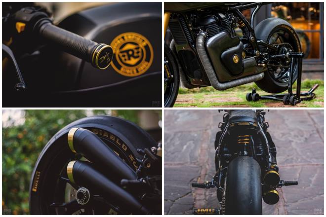 “When Royal Enfield commissioned us, it was a matter of great pride—and a sense of ‘acceptance at last’,” shop boss Vijay Singh told Bikeexif, adding: “This is the first time we’ve had a chance to build for an Indian manufacturer. And we were given the new GT 650, which hadn’t been released to the public at that point.”