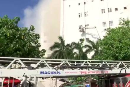 Mumbai building fire LIVE Updates: The rescue operation is on to rescue those trapped inside. (ANI)