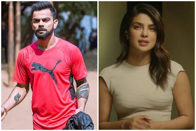 Priyanka Chopra, Virat Kohli