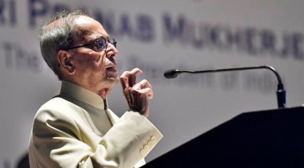 Pranab Mukherjee, B R Ambedkar, Constitution of india, Delhi University, latest news on pranab mukherjee Pranab Mukherjee, B R Ambedkar, Constitution of india, Delhi University, latest news on pranab mukherjee