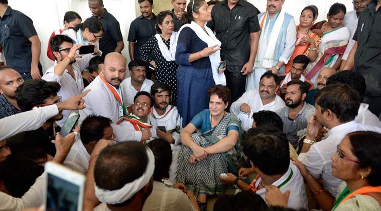 Priyanka Gandhi Vadra, Unnao rape victim, MLA Kuldeep Sengar, BJP, india news Priyanka Gandhi Vadra, Unnao rape victim, MLA Kuldeep Sengar, BJP, india news