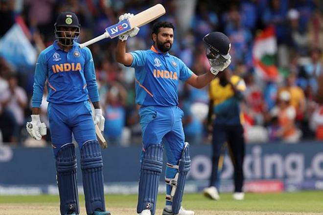 Rohit Sharma, Rohit Sharma hundred, World Cup, World Cup 2019, india vs sri lanka, Kumar Sangakkara, sports news