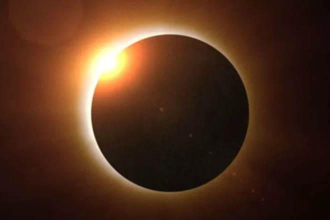 Total Solar Eclipse is a situation in which the Moon is directly between the Sun and the Earth.