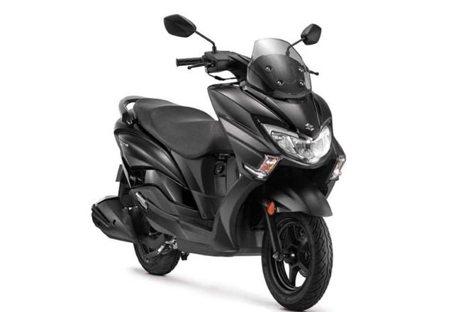suzuki burgman matte black