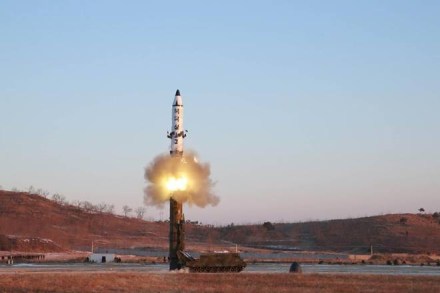 The North fired short-range ballistic missiles on July 25 and conducted what it described as a test firing of a new multiple rocket launcher system on Wednesday. (Reuters File photo)