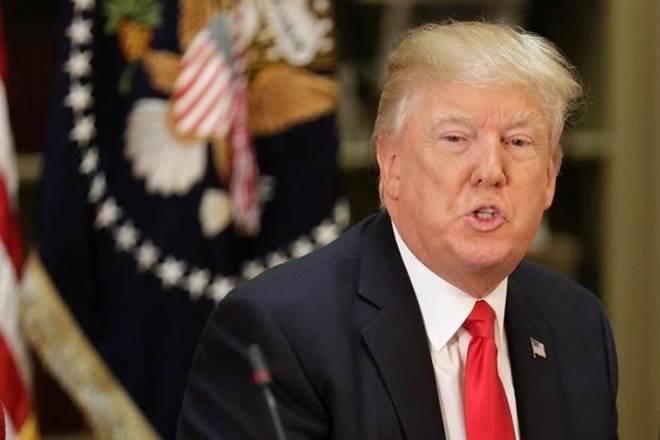 "We've made a lot of progress. We're talking," Trump told reporters at the White House. (File photo) "We've made a lot of progress. We're talking," Trump told reporters at the White House. (File photo)