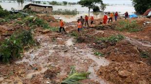 "We found 34 dead, and the search for dead bodies is still ongoing," said local administrator Myo Min Tun. (Reuters image)
