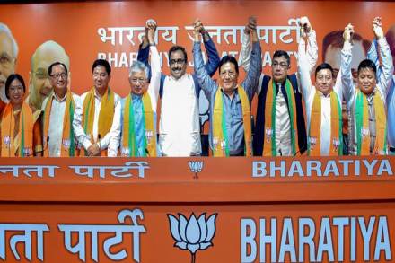 bjp news, BJP in Sikkim, bjp in northeast, sdf mlas join bjp, Sikkim Democratic Front latest news, pawan chamling, sdf sikkim, JP Nadda, Sikkim assembly, sikkim news