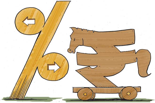 Last week, India’s MPC cut the repo rate for the fourth consecutive time since the seasoned and effective bureaucrat Shaktikanta Das took over as Governor in December 2018. (Illustration: rohnit phore)