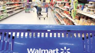 Walmart International's net sales declined to $29.13 billion from $29.45 billion reported in the year-ago period.