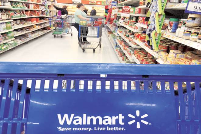 Walmart International's net sales declined to $29.13 billion from $29.45 billion reported in the year-ago period.