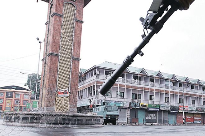 Though restrictions were lifted in several places, the deployment of security forces continued to ensure law and order, they said. (File photo)