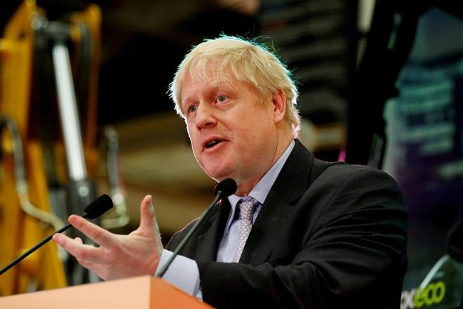 Johnson dropped by the region on Tuesday to help out Chris Davies -- a Conservative MP who was forced to step down after becoming embroiled in an expanses scandal. (Reuters File photo) Johnson dropped by the region on Tuesday to help out Chris Davies -- a Conservative MP who was forced to step down after becoming embroiled in an expanses scandal. (Reuters File photo)