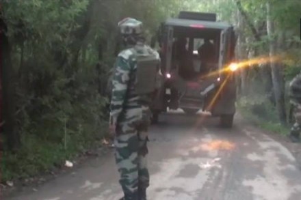 The forces retaliated, ensuing an encounter, the official said. (ANI Image)