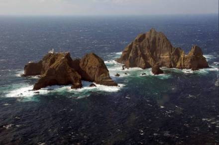 The island is "obviously an inherent part of the territory of Japan", Kenji Kanasugi, the director general at the ministry's Asian and Oceanian Affairs Bureau, told the South Korean Embassy in Tokyo in a statement (Reuters)