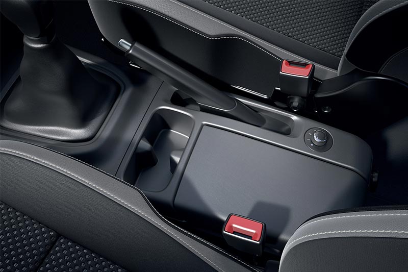 The Triber comes with a cooled glove box and boasts 31-litres of storage space with cubby holes positioned around the cabin. The neat feature about the Triber can be found on the centre console which has a cooled compartment that also comes with an option to regulate the compartment’s fan speed to tailor the amount of cooling.