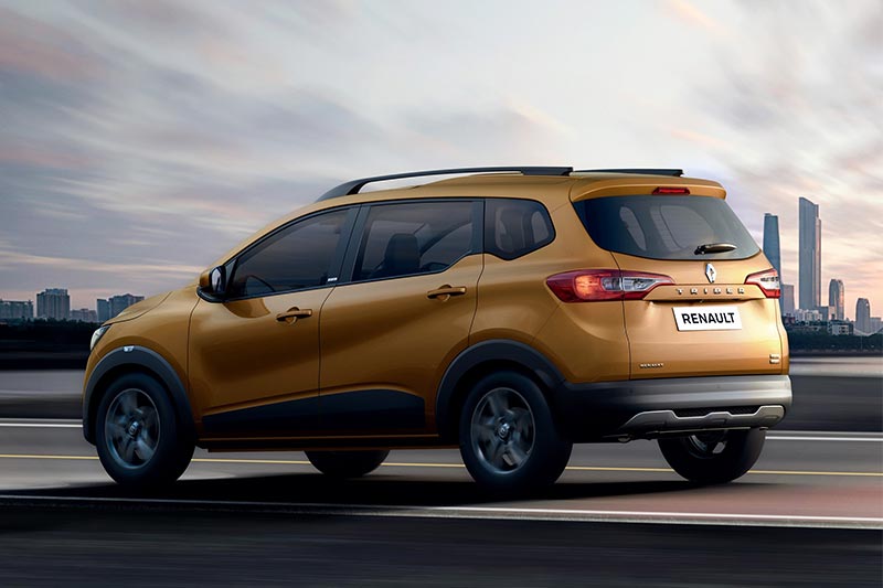 Powered by a 1.0-litre, 3-cylinder petrol engine, borrowed from the Clio and Dacia Sandero, the Triber has 72hp and 96Nm of torque available at its disposal. The engine is currently BS4 compliant only and it is only offered with a 5-speed manual transmission.