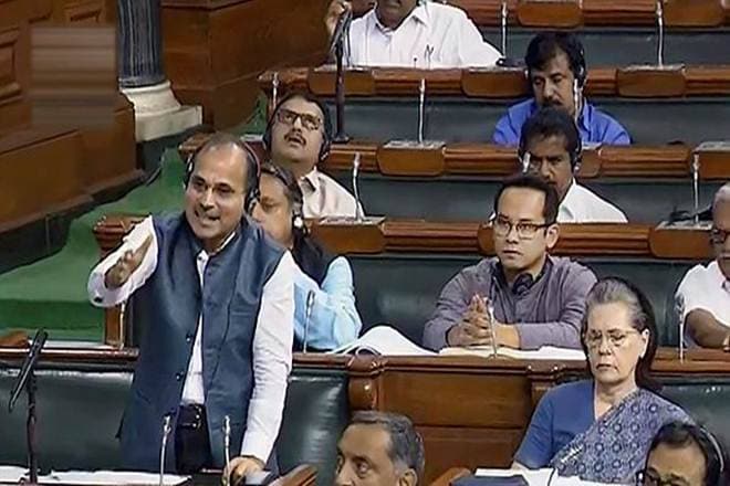 adhir ranjan chowdhury, article 370, amit shah, jammu and kashmir, lok sabha