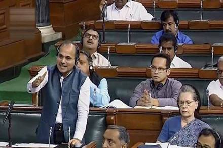 adhir ranjan chowdhury, article 370, amit shah, jammu and kashmir, lok sabha
