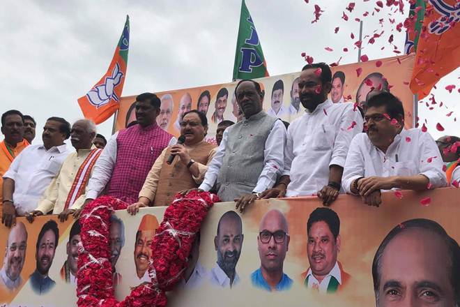 Telangana, JP Nadda Telangana, JP Nadda