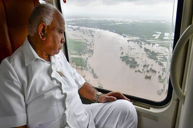 karnataka floods, BS Yediyurappa