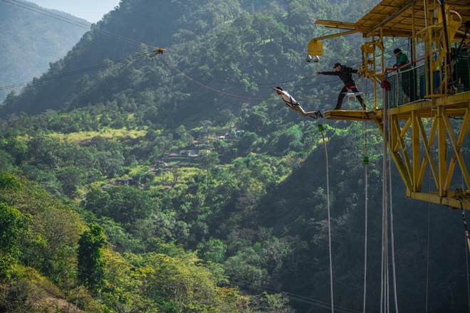 Goa tourism, Bungee Jumping