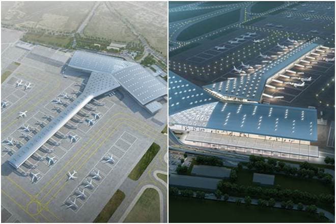 delhi airport expansion image