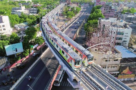 Nagpur Metro, infra projects in maharashtra, Maharashtra Metro Rail Corporation Ltd, Brijesh Dixit, Maha Metro, Devendra Fadnavis, Union Road Minister Nitin Gadkari, nagpur infrastructure