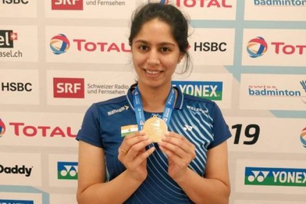 Manasi Joshi beat compatriot Parul Parmer in the singles final at the Para Badminton World Championships. (Photo: Twitter/@JoshiManasi11) Manasi Joshi beat compatriot Parul Parmer in the singles final at the Para Badminton World Championships. (Photo: Twitter/@JoshiManasi11)