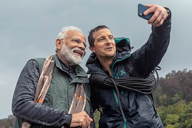PM Modi, Bear Grylls, Jim Corbett PM Modi, Bear Grylls, Jim Corbett