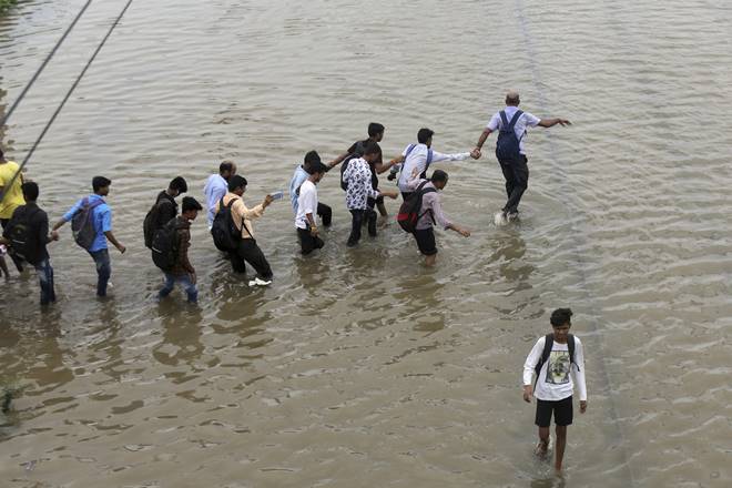 In the last 24 hours, Mumbai has received nearly 100 mm rain. (AP Photo)