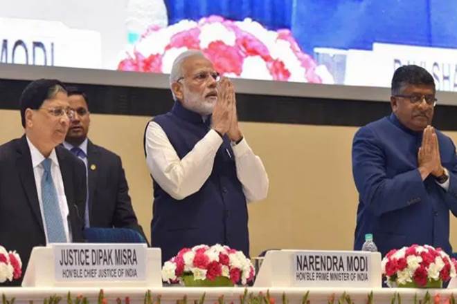 Prime Minister Narendra Modi, Ravi Shankar Prasad, Arbitration and Reconciliation Act Prime Minister Narendra Modi, Ravi Shankar Prasad, Arbitration and Reconciliation Act