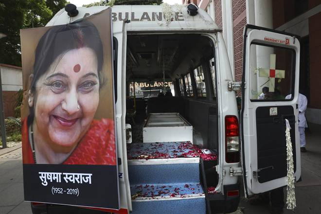 Sushma Swaraj death