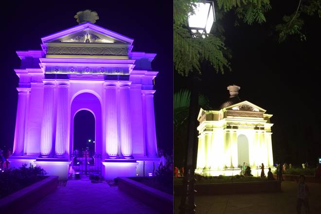 Pondicherry tourism, Aayi Mandapam, Aayi monument, Louis Gurre, Places to visit in Pondicherry, Pondicherry places to see