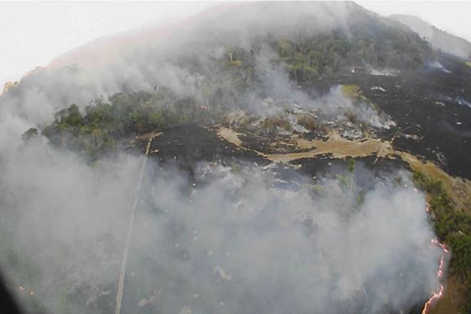 Amazon wildfires, Amazon wildfires crisis, UN, France, Amazon, Antonio Guterres, G7, global warming, latest news on amazon wildfires Amazon wildfires, Amazon wildfires crisis, UN, France, Amazon, Antonio Guterres, G7, global warming, latest news on amazon wildfires
