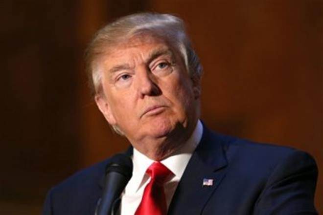 Responding to a question about fear of a global economic recession, Trump said if it slowed down, it would be because he has to take on China and some other countries.