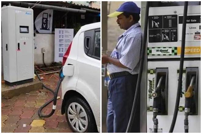 electric cars and ice vehicles pm modi