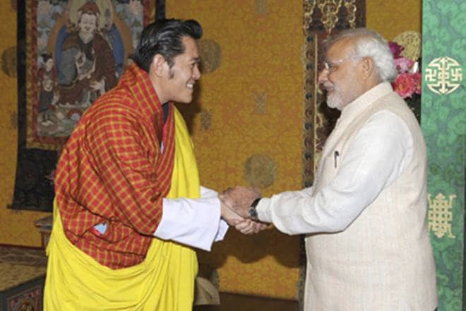 Modi in Bhutan, Bhutan kind, indian project in bhtan, bhutan india relations, bhutan Hydro electric projects, bhutan defence, bhutan security, bhutan china, india space projects, india bhutan trade