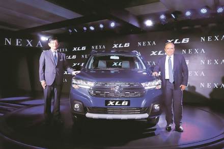 Maruti XL6,  Maruti XL6 launch, Maruti launches XL6, maruti suzuki xl6, maruti share, maruti suzuki xl6 nexa, maruti swift, automobile industry, jobe loss, auto sector