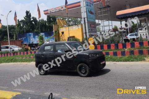 Maruti Suzuki S-Presso caught testing: Maruti’s first micro-SUV launching soon