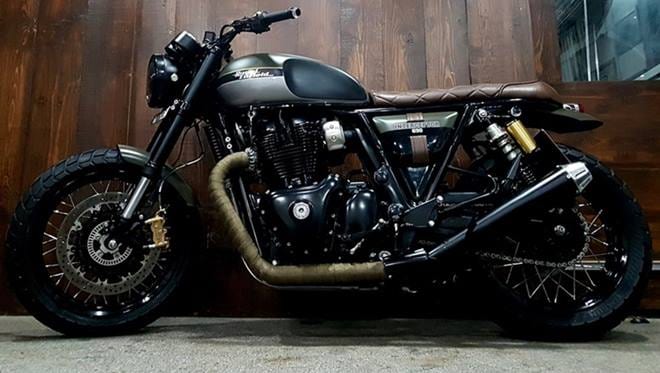 The motorcycle is powered by the new 650cc parallel-twin engine that makes 47 hp at 7,100 rpm and 52 Nm of torque at 4,000 rpm. The exhaust is a custom unit so one can expect a marginal upgrade in power and slightly different exhaust note as well.