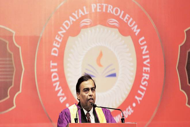 Mukesh Ambani, Internet of Things, Reliance Industries, artificial intelligence, Industrial Revolution, blockchain, cloud computing, PDPU Mukesh Ambani, Internet of Things, Reliance Industries, artificial intelligence, Industrial Revolution, blockchain, cloud computing, PDPU